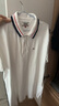 TOMMY JEANS【潮流鑲邊】25夏季男裝純棉珠地網(wǎng)眼商務(wù)翻領(lǐng)短袖T恤POLO20745 白色YBL M 曬單實(shí)拍圖