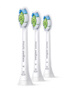 飛利浦（PHILIPS）電動(dòng)牙刷刷頭  鉆石亮白型刷頭W2 HX6063/67 3支裝白色 適配鉆石3系、5系、9系 曬單實(shí)拍圖