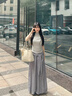 CharisKitty小c&k包包女2025新款高級感通勤托特包單肩包輕奢生日禮物女生 White白色【小CK節日專(zhuān)屬禮物】 曬單實(shí)拍圖