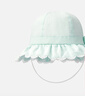 巴拉巴拉嬰童帽子寶寶盆帽全棉提花精致舒適清新207225160001 曬單實(shí)拍圖