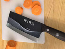 張小泉菜刀斬切刀家用廚師專用刀具廚房切片刀砍骨刀斬切兩用刀黑刃防銹 【抗菌防銹】斬切刀 曬單實拍圖