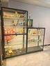 樂高展示柜手辦柜子家用定制玩具模型收納玻璃柜子防塵透明展 [5層帶燈]40*40*180-整體發(fā)貨 曬單實拍圖