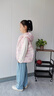 波司登（BOSIDENG）25春季新款輕薄羽絨服男女兒童出游5A抗菌4防連帽馬甲T250135520 幻彩大耳兔粉9CN6 140 /64 約 130-140cm 30kg 曬單實拍圖