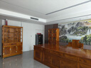 匠令金絲楠木陰沉木辦公桌四川小葉楨楠實木書桌老板桌總裁桌定制收藏 辦公桌書柜組合 曬單實拍圖