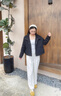 波司登（BOSIDENG）新款輕薄羽絨服女短款90絨巴恩風(fēng)休閑立領(lǐng)夾克保暖外套B250135336 歐珀黑|8F39 M 165/88A 體重約125-140斤 曬單實(shí)拍圖