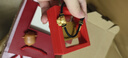 碩萬鑫999足金KT貓HelloKitty手鏈吊墜硬金轉(zhuǎn)運珠5D黃金皇冠蝴蝶結(jié)手串 款式68旅行kt貓金約0.7-0.8克送調(diào)節(jié)皮繩 曬單實拍圖