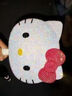 卡萊茵hellokitty鏡子粘鉆碎鉆鏡子diy貼鉆材料包送閨蜜女朋友生日禮物 白色kitty貓鏡子+材料包 一件裝 曬單實(shí)拍圖