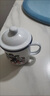 筏芯茶缸子搪瓷80年代經(jīng)典懷舊杯經(jīng)典鐵杯創(chuàng)意鐵非陶杯毛主席水杯 9厘米500毫升帶蓋【送紅繩】 18種語錄隨機(jī)發(fā) 曬單實(shí)拍圖