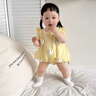 西兒女寶寶衣服嬰兒夏裝包屁衣夏季薄款超萌3個(gè)月6洋氣0嬰幼兒連體1歲 73cm 曬單實(shí)拍圖