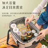 豪天保保溫箱保溫袋保溫包野餐籃保溫袋手提保溫包戶(hù)外保溫箱露營(yíng)保溫箱 米黃色大號(hào)30L 【40*25*29cm】 曬單實(shí)拍圖