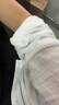 麥檬出游衫MM亞麻呼吸感空氣襯衫開衫25夏新商場同款5G4121221 白色5G4921227 M （115-130斤） 曬單實(shí)拍圖