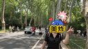 VEROMODA連衣裙2025夏季新款V形翻領(lǐng)撞色條紋針織拼接32527B013 黑色 M 曬單實拍圖
