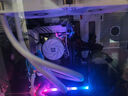 Thermalright(利民) AQUA ELITE 360 WHITE ARGB 一體式水冷散熱器日蝕幻彩光效 ARGB冷頭 AE360 WHITE ARGB 曬單實(shí)拍圖