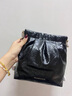 CHARLES&KEITH迷你菱格流浪包單肩斜挎雙肩包包女包生日七夕禮物CK2-60782390 Black黑色 S 曬單實(shí)拍圖