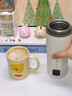 元知【日本】燒水杯便攜式電熱水杯316不銹鋼燒水壺type-c旅行小型加熱水杯保溫杯養(yǎng)生杯熱水壺 0.5L 【220V電源智能燒水款】316內(nèi)膽 曬單實拍圖