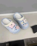 安尚芬孕婦防滑洞洞鞋女款沙灘足弓支撐eva防臭厚底包頭涼鞋夏季外穿女 白藍(lán)【西高地】 36 -37【標(biāo)準(zhǔn)碼】?jī)?nèi)長(zhǎng)240MM 曬單實(shí)拍圖