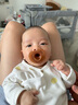 煦凜日本安撫奶嘴0-3-6個月1歲以上防脹氣齙牙仿母乳新生兒超軟全硅膠 日用款哄睡  0-18個月 1支裝 曬單實拍圖