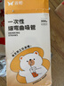 雙槍一次性吸管單獨(dú)包裝兒童產(chǎn)婦食品級(jí)平口塑料透明細(xì)彎吸管300只 曬單實(shí)拍圖