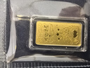 領(lǐng)豐金足金9999黃金生日快樂珍貴金條投資收藏生日送人禮物 1g 曬單實(shí)拍圖