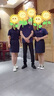 衫廿工作服定制印字印logo工衣訂制男女短袖polo文化衫班服t恤定做 藏青色 XL 曬單實拍圖
