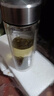 【?京東物流配送】高硼硅雙層玻璃杯大容量泡茶杯水杯子茶水分離 【雙層加厚】茶杯 350ml 1只 曬單實(shí)拍圖