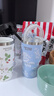 WEDGWOOD威基伍德陶瓷內膽漫游美境吸管杯藍592ml保冷杯保溫杯高顏值 曬單實拍圖