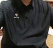 皮爾卡丹專(zhuān)版冰絲短袖t恤男士夏季薄款父親節禮物爸爸涼感polo衫商務(wù)休閑T 霧霾藍+黑色 (超值兩件裝) 4XL (建議170-185斤) 曬單實(shí)拍圖