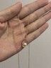 BEAUFINA珠寶 博主推薦18K金Akoya海水珍珠項(xiàng)鏈女極光正圓年輕款守護(hù)吊墜 7.5-8mm+18K金 曬單實(shí)拍圖