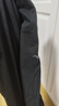 李寧（LI-NING）運動(dòng)褲春秋新品男款平口長(cháng)褲氣寬松直筒休閑運動(dòng)服跑步訓練褲子 黑（平口-拉鏈款） 3XL (190) 曬單實(shí)拍圖
