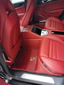 班樹(shù)用于保時(shí)捷新卡宴Macan911Taycan帕拉梅拉汽車(chē)全包圍真皮腳墊滑翀 真皮+愛(ài)爾蘭絨（波爾多紅） 帕拉梅拉/Panamera 曬單實(shí)拍圖