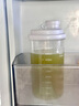 USER JOY冷萃杯冷水杯隨手杯冰箱冷水壺大容量家用夏日外帶便攜2025新款 3個裝【帶刻度】可微波可蒸煮 加熱蒸煮時需開蓋 曬單實(shí)拍圖