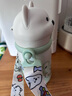 babycare西高地保溫杯學(xué)飲兒童寶寶學(xué)生上學(xué)水壺吸管直飲杯外出6月+-大綠 曬單實(shí)拍圖