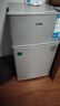 奧克斯小冰箱家用小型迷你冷藏冷凍兩用出租房宿舍用節(jié)能省電寢室辦公室電冰箱 【熱賣款 升級(jí)凈化去味】22A126DW銀 曬單實(shí)拍圖