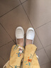 回力（Warrior）護(hù)士鞋女鞋透氣軟底休閑鞋增高醫(yī)護(hù)工作鞋 WLY(JS)-0026 白色 35 曬單實(shí)拍圖