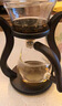 不拙玻璃茶具整套懶人自動(dòng)泡茶器磁吸茶具家庭用邀月自動(dòng)茶具6防燙杯 曬單實(shí)拍圖