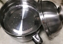 美廚（maxcook）不銹鋼飯盒 快餐杯碗學生飯盒 泡面碗泡面杯 二層14cm MCFT047 曬單實拍圖