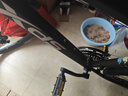 喜德盛山地自行車黑客350 X6鋁合金車架21速變速機械碟剎 黑銀色17寸 曬單實拍圖