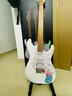 斗牛士電吉他初學(xué)者入門(mén)智能160se內置效果器藍牙可直播可接耳機 39英寸160SE珍珠白 曬單實(shí)拍圖