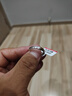 PT950鉑金戒指男女結(jié)婚鉆戒經(jīng)典尾戒指環(huán)情侶對戒520七夕生日禮物 開口可調(diào)節(jié)男-輕奢款 曬單實拍圖