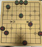 出棋必勝中國(guó)象棋黑檀木棋子大號(hào)實(shí)木天然原木皮革棋盤高檔皮盒禮盒裝 曬單實(shí)拍圖