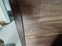 全友家居  新中式鞋柜多功能實(shí)木框架入戶(hù)玄關(guān)收納儲物靠墻柜子家具 曬單實(shí)拍圖