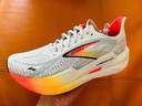 布魯克斯（BROOKS） 烈風(fēng) Hyperion Max 2專業(yè)馬拉松競(jìng)速減震男女款體育跑鞋 【男款】天藍(lán)灰/紅桃色/黑色 41 曬單實(shí)拍圖