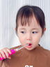 百刷寶貝（brush-baby）兒童電動牙刷3歲以上嬰兒寶寶3歲到6歲軟毛防水聲波震動卡通牙刷 獨角獸款【1年質(zhì)?！?主機+2刷頭 曬單實拍圖
