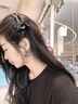 曉青瓜鑲鉆蝴蝶結(jié)鴨嘴夾韓系女氣質(zhì)發(fā)卡后腦勺發(fā)夾新款時(shí)尚高端簡約發(fā)飾 F3454蝴蝶結(jié)鴨嘴夾 曬單實(shí)拍圖
