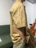 吉普（JEEP）純棉短袖襯衫男士2025夏季新款商務(wù)休閑上衣寬松薄款襯衣外套 曬單實(shí)拍圖