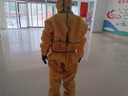 盾護(hù)貓防化服防護(hù)服連體全身防耐酸堿工作化學(xué)化工防水防塵防毒噴漆c級(jí) 單獨(dú)防護(hù)服（1套） XXL 曬單實(shí)拍圖