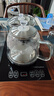 榮事達(dá)（Royalstar）全自動(dòng)上水茶臺(tái)燒水壺電熱水壺?zé)蟛枰惑w機(jī)茶桌功夫茶燒水壺嵌入式 1L 消毒款【底盤同時(shí)加熱】（37*20cm) 曬單實(shí)拍圖