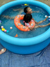西哈泳士充氣游泳池兒童家用室外折疊大人泳池加厚成人戶(hù)外超大型水池遮陽(yáng) 【高51cm】1.8米三層夾網(wǎng) 入門(mén)套餐 有線(xiàn)閃充 曬單實(shí)拍圖