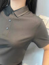 追行方高端工作服定制印LOGO短袖T恤速干POLO衫訂做銷售工裝文化衫刺繡 【提升企業(yè)形象】黑色 M 曬單實(shí)拍圖