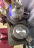 FUNORK全自動(dòng)上水電熱水壺茶臺(tái)燒水壺茶桌茶幾一體家用辦公嵌入式電茶壺電茶爐茶具套裝 鈦灰色蒸茶款 曬單實(shí)拍圖